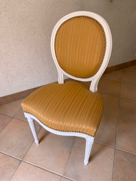Chaise Louis XVI - Face avant